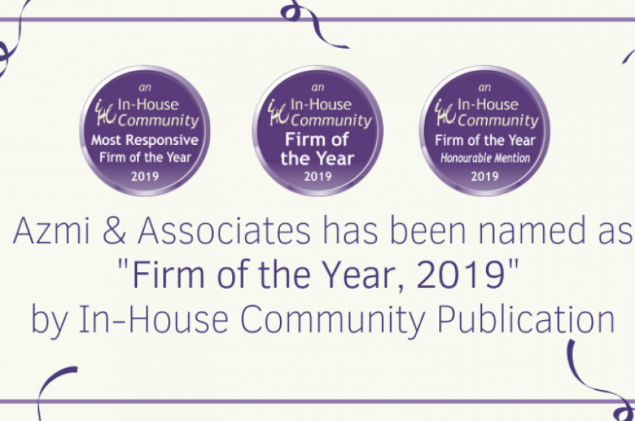 Firm of the year 2019