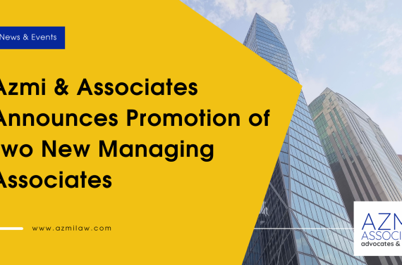 [Announcement LinkedIn] Azmi & Associates Announces Promotion of Two New Managing Associates