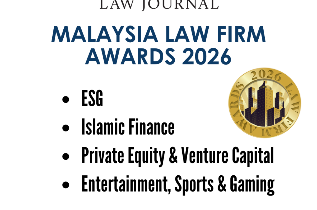Award 2026-05-14 ABLJ Malaysia Law Firm Awards 2026